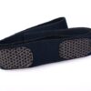 Adjustable leg pouch belt strap fastened around thigh