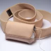 Adjustable insulin pump hip bag with buckle strap