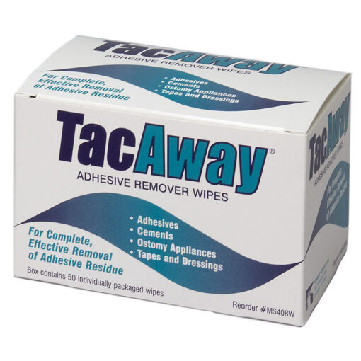 Tac Away Adhesive Remover Wipes