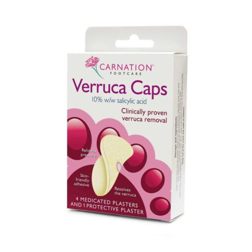 Carnation Verruca Caps