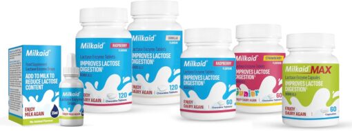 Milkaid Junior | Lactase Enzyme Tablets 60s | For Kids Aged 3+ - Image 8